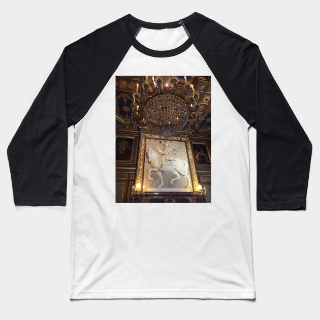 chateau de fontainebleau Baseball T-Shirt by dreamtravel